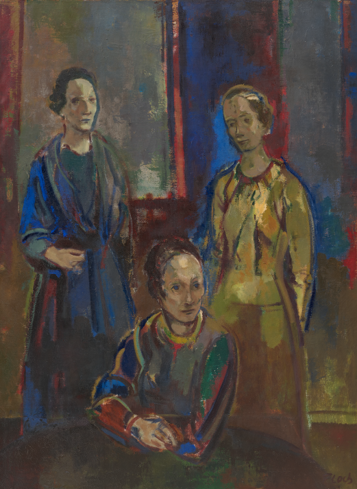 COMPOSITION II
1951
Öl/Leinwand
134,8 cm x 100 cm
sign. re. unten: Floch
WVZ K. Pallauf WV-Nr. 479
YSC-JF-036